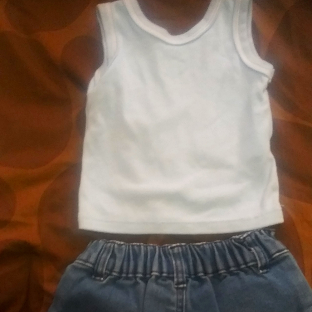 Newborn summer outfit